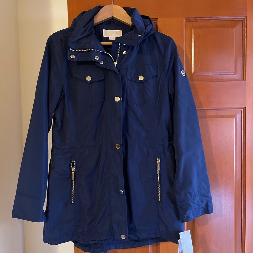 Michael Kohrs Missy Navy Blue Coat